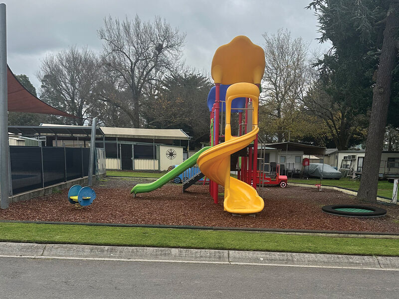 Lake Burrumbeet Caravan Park Playground